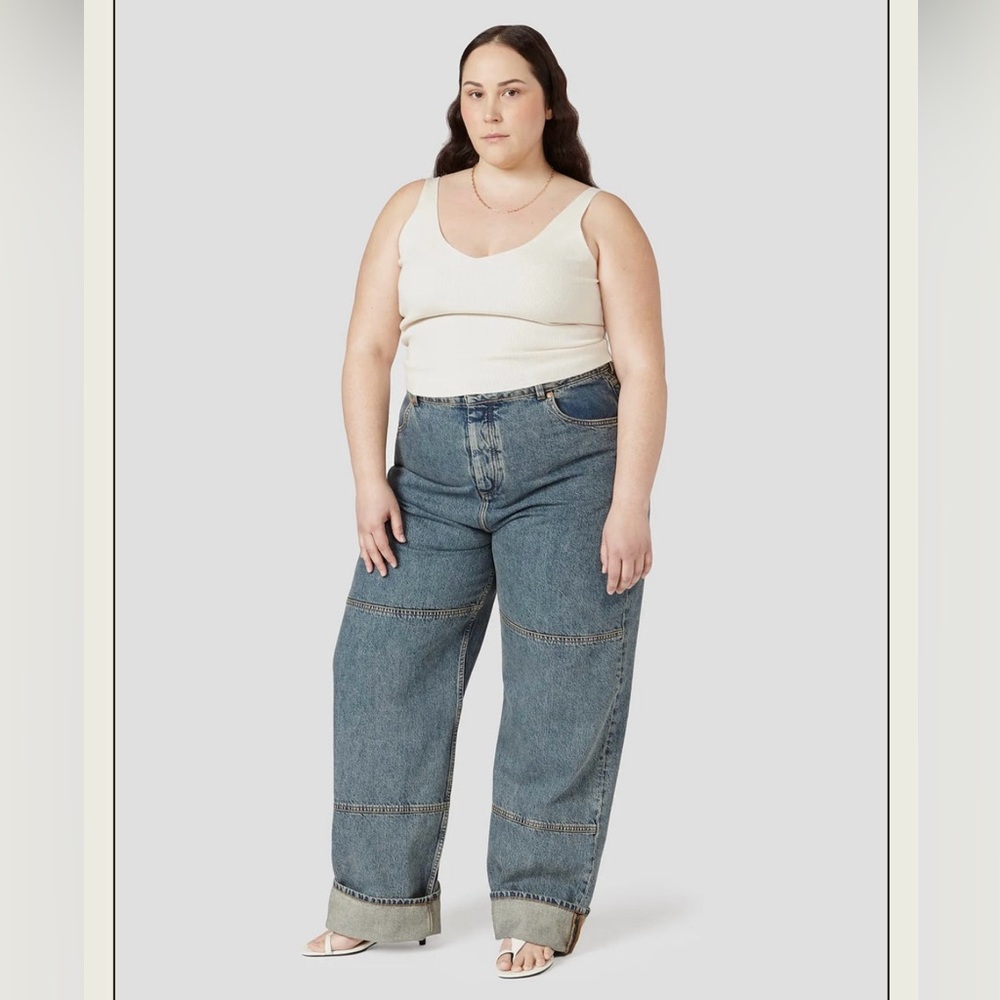 BNWT Decade Studio Ash Double Knee Jeans